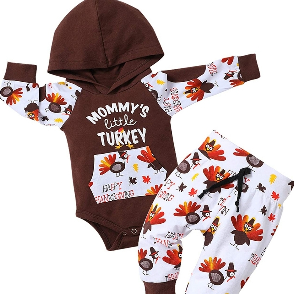 First Thanksgiving baby boy  outfit